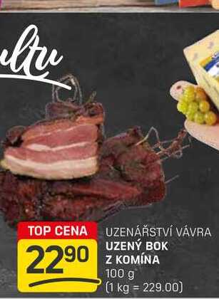 UZENÝ BOK Z KOMÍNA 100g