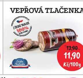 VEPŘOVÁ TLAČENKA 100g 