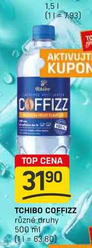 TCHIBO COFFIZZ různé druhy 500 ml