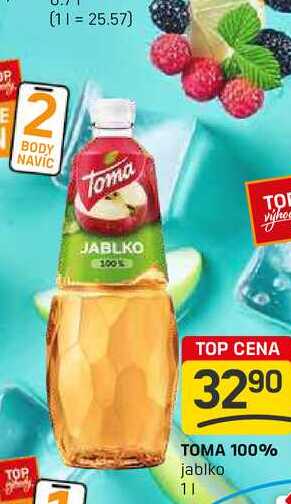 TOMA 100% jablko 11 