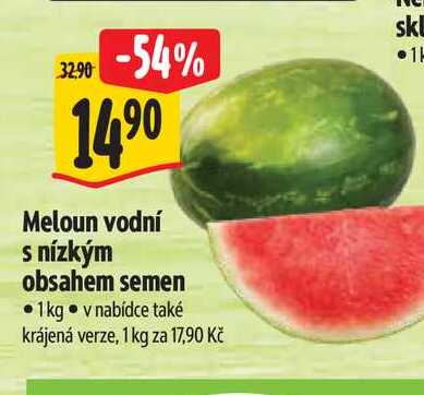  Meloun vodní s nízkým obsahem semen 1kg 