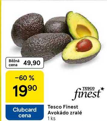 Tesco Finest Avokádo zralé, 1 ks 