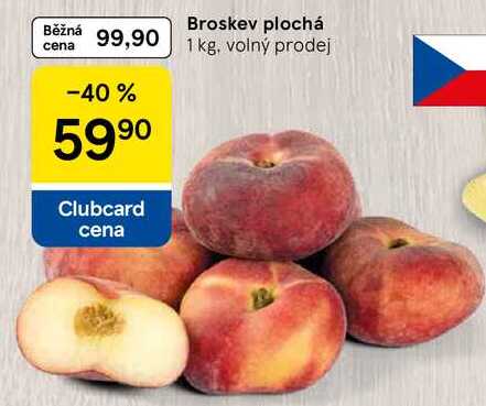 Broskev plochá, 1 kg 