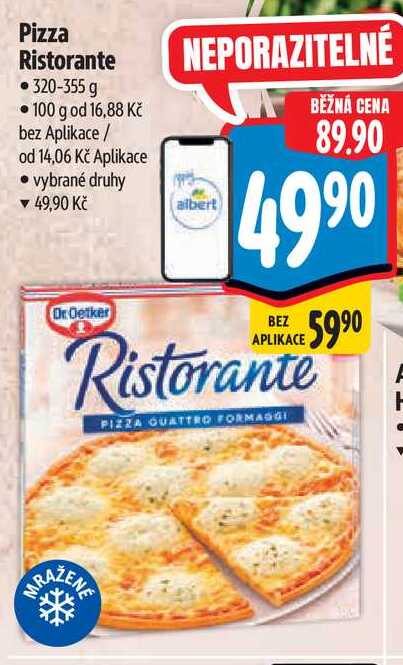 Pizza Ristorante 320-355 g  