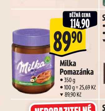   Milka Pomazánka   350 g  