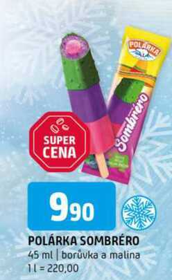 POLÁRKA SOMBRERO 45 ml borůvka a malina 