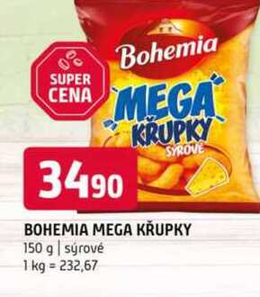 BOHEMIA MEGA KRUPKY 150 g sýrové 