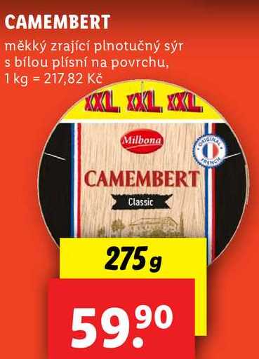 CAMEMBERT, 275 g