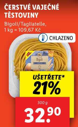 ČERSTVÉ VAJEČNÉ TĚSTOVINY, 300 g