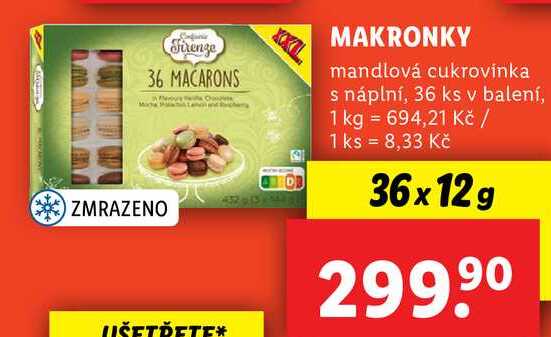 MAKRONKY, 36x 12 g