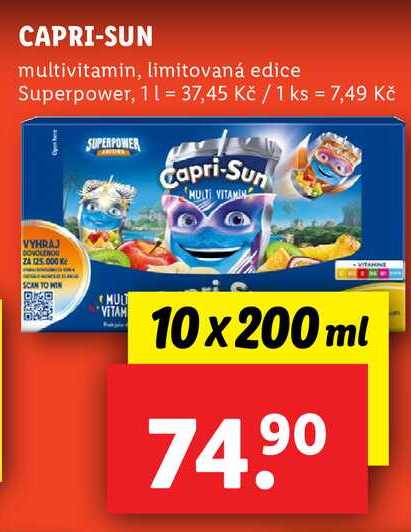 CAPRI-SUN, 10x 200 ml