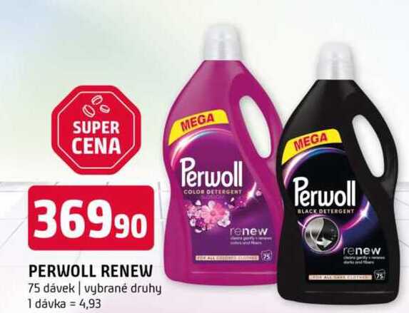 PERWOLL RENEW 75 dávek vybrané druhy 