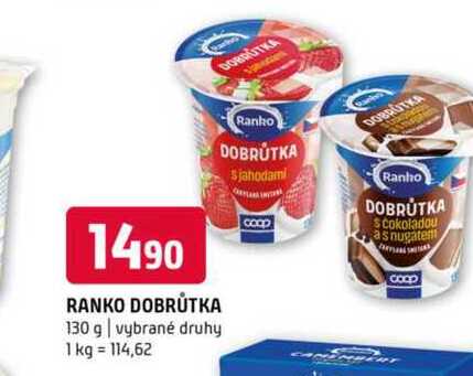 RANKO DOBRŮTKA 130 g vybrané druhy 