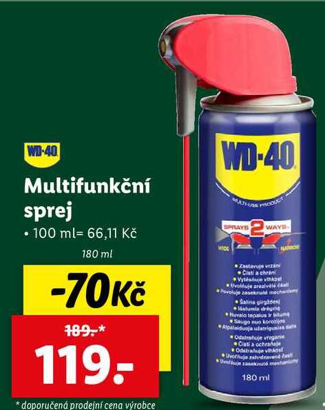 Multifunkční sprej, 180 ml