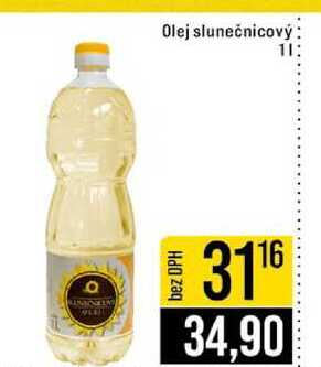 Olej slunečnicový 1l