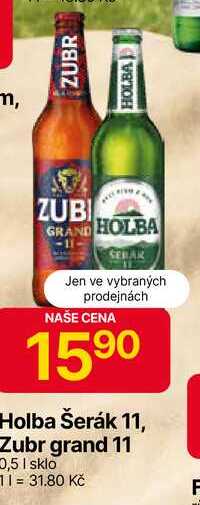 Holba Šerák 11, 0,5l sklo