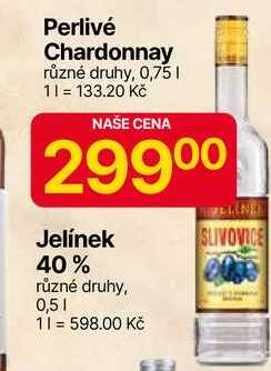 R. Jelínek 40% různé druhy, 0,5l