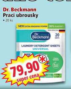 Dr. Beckmann Prací ubrousky, 20 ks 
