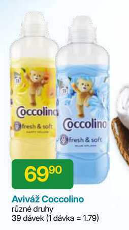 Coccolino různé druhy 39 dávek 