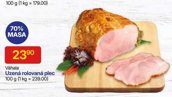 Váhala Uzená rolovaná plec 100 g