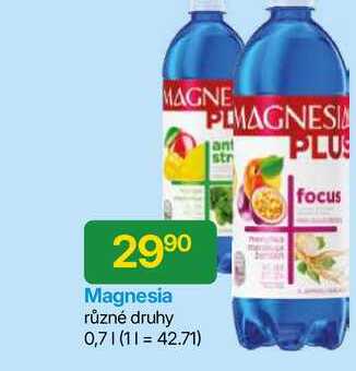 Magnesia různé druhy 0,7l