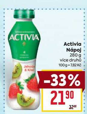 Activia Nápoj 280 g 
