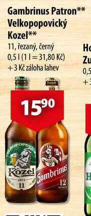 Gambrinus Patron, 0,5 l