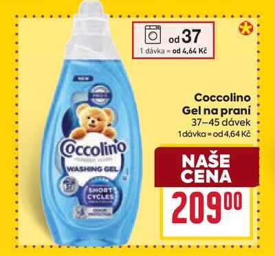 Coccolino Gel na praní 37-45 dávek 