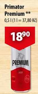 Primator Premium, 0,5 l 