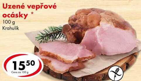 Uzené vepřové ocásky, 100 g