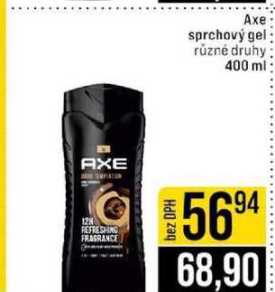 Axe sprchový gel různé druhy 400 ml 