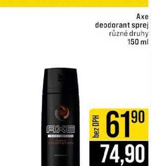 Axe deodorant sprej různé druhy 150 ml 