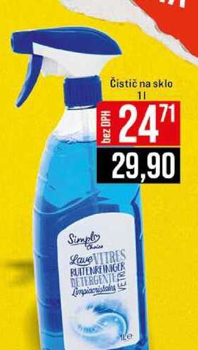 Čistič na sklo 1l