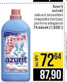Azurit aviváž sakura sensation magnolia fantasy jasmine elegance 74 dávek 1,628l 