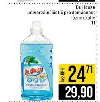 Dr. House univerzální čistič pro domácnost různé druhy 1l
