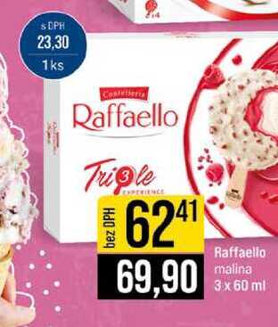 Raffaello malina 3 x 60 ml 