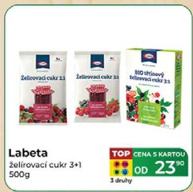 Labeta želírovací cukr 3+1 500g 