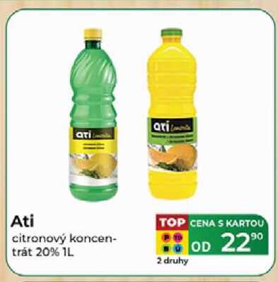 Ati citronový koncentrát 20% 1L 