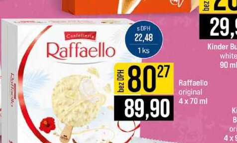Raffaello original 4 x 70 ml 