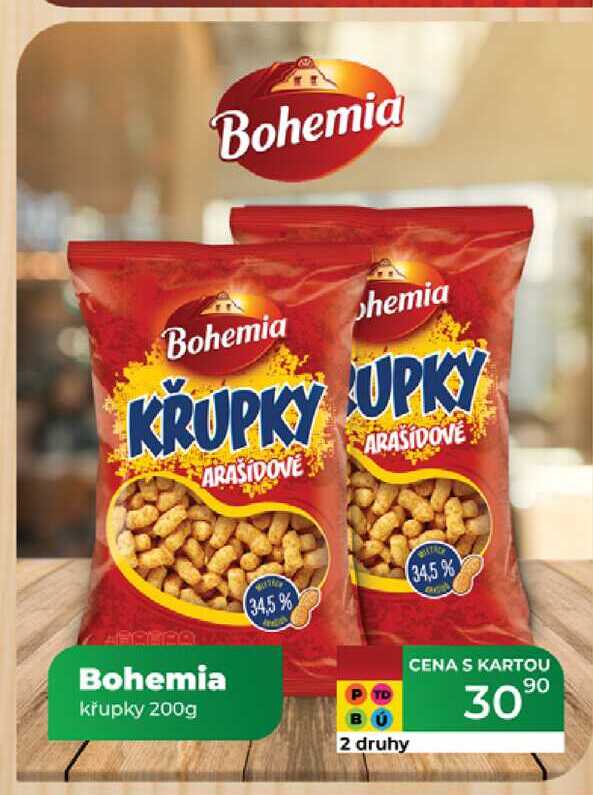 Bohemia křupky 200g 