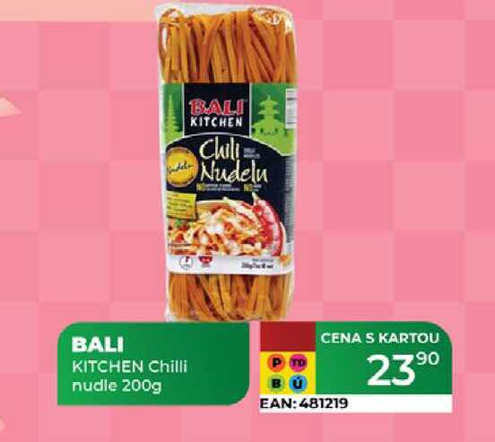 BALI KITCHEN Chilli nudle 200g 