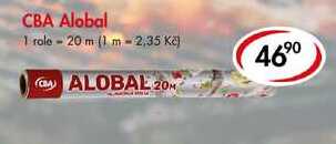 CBA Alobal, 20 m 