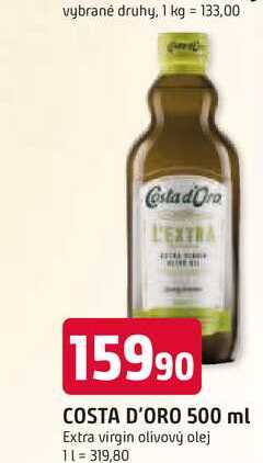 COSTA D'ORO 500 ml 