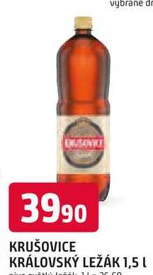 KRUŠOVICE KRÁLOVSKÝ LEŽÁK 1,5 L 