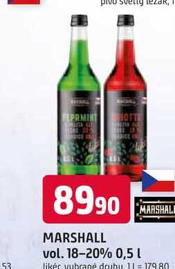 MARSHALL vol. 18-20% 0,5 L 