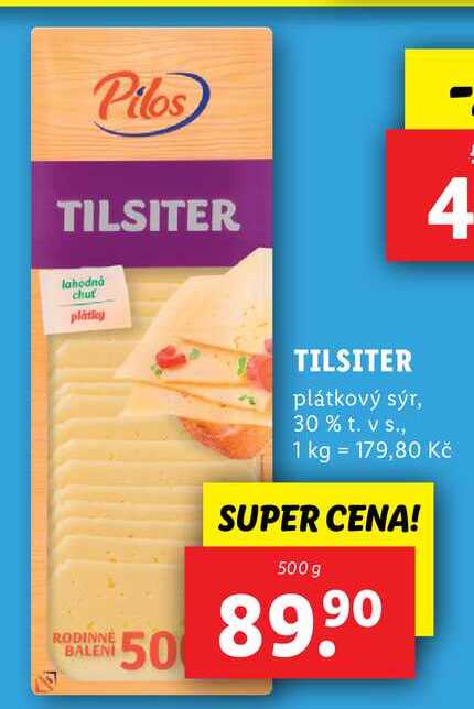 TILSITER, 500 g