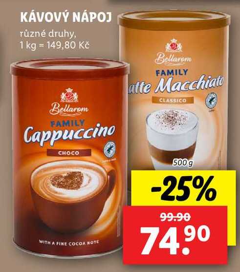 KÁVOVÝ NÁPOJ, 500 g