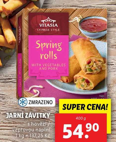 JARNÍ ZÁVITKY, 400 g