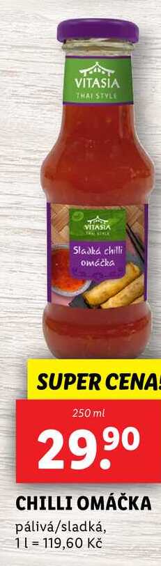 CHILLI OMÁČKA, 250 ml