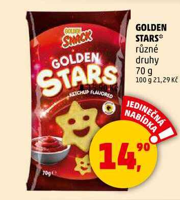 GOLDEN STARS, 70 g 
